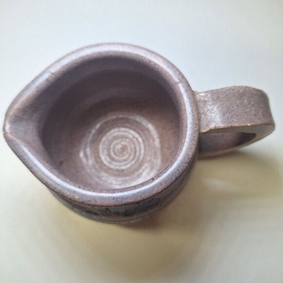 Small Pitcher‎ Bird Pottery CL 74 Blue Vintage Artist Home Decor Country Cottage - Picture 5 of 9